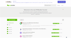 Desktop Screenshot of board.phpbuilder.com